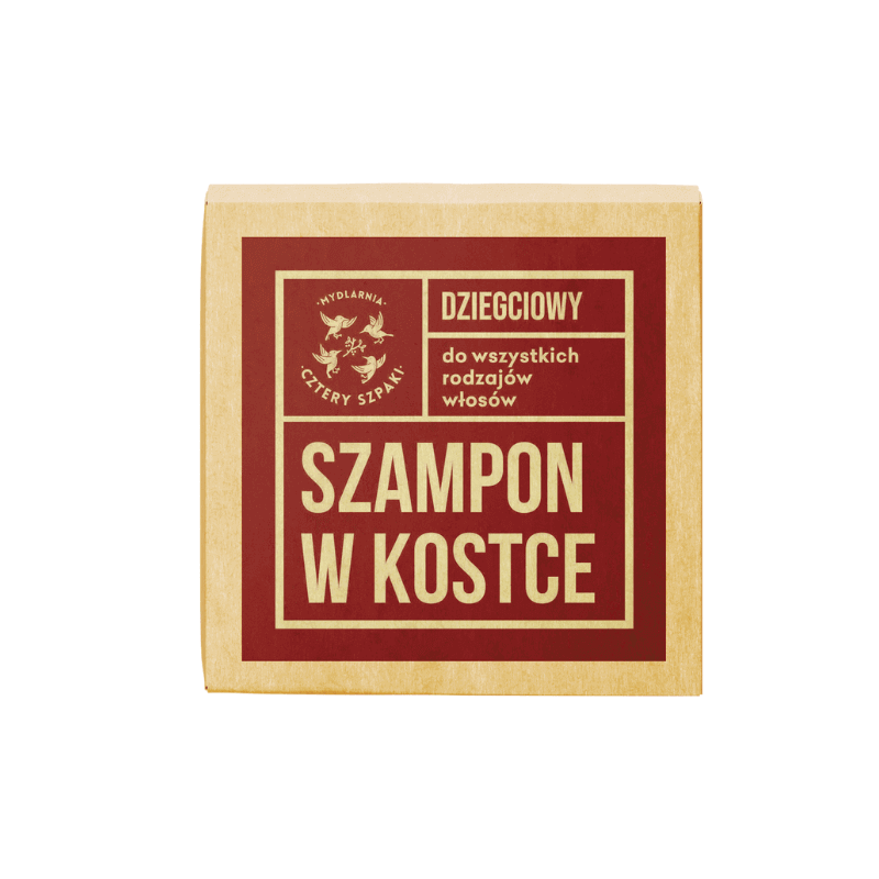 wegański szampon w kostce