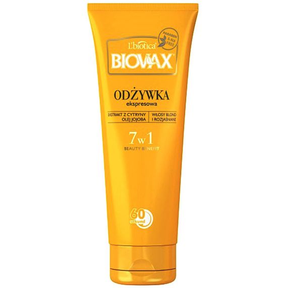 lbiotica biovax bb beauty benefit odżywka do włosów farbowanych opinie