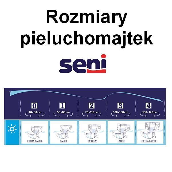 seni pieluchomajtki rozmiary