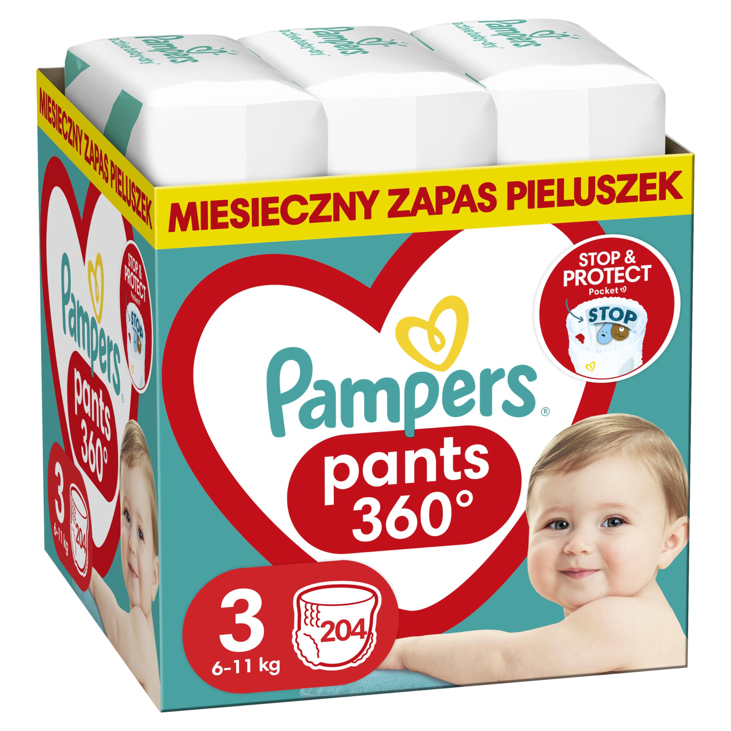 zamiana pampersów na pieluchomajtki