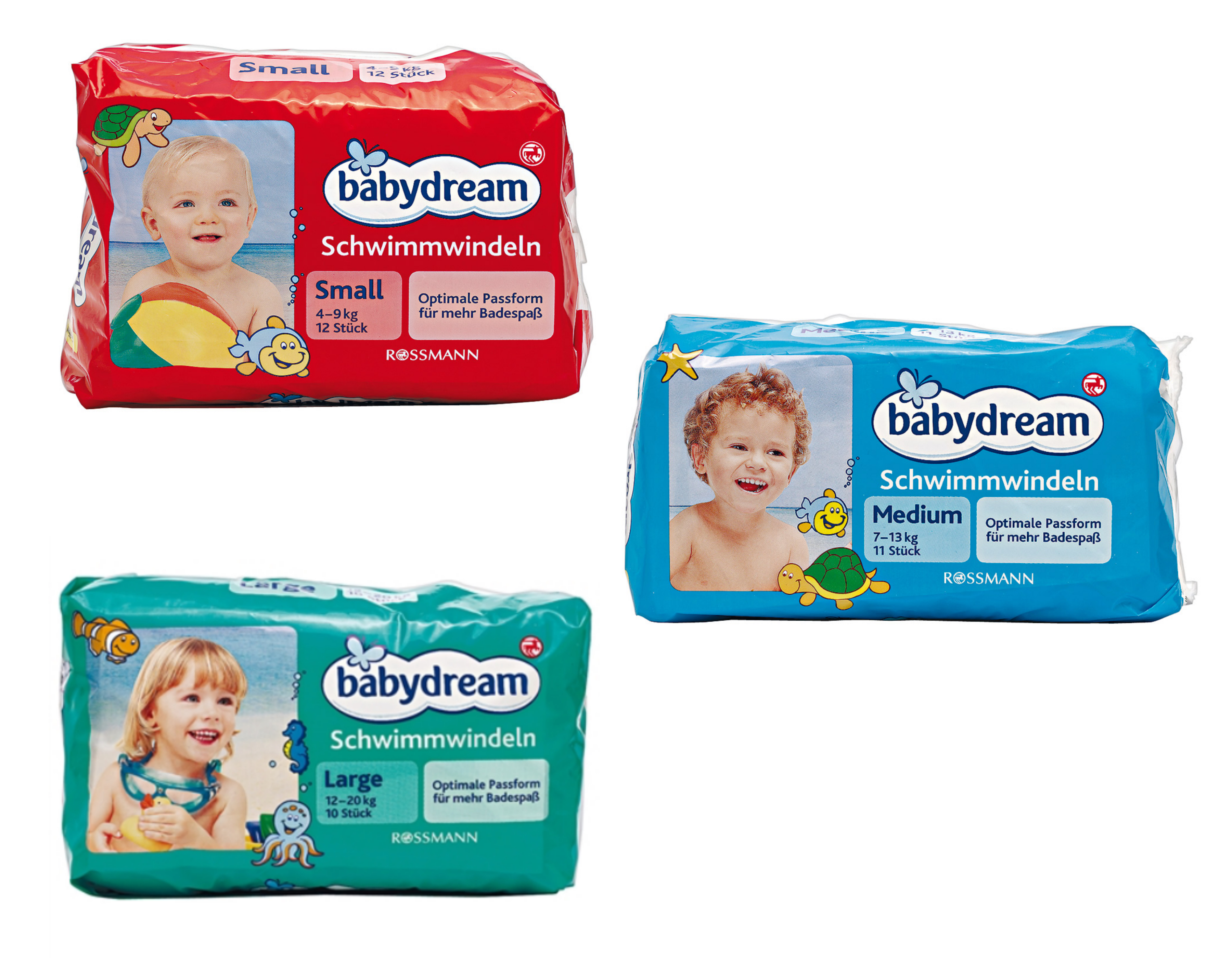 rossmann pieluchy do pływania pampers