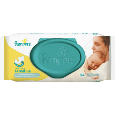 pampers chusteczki sensitive 54