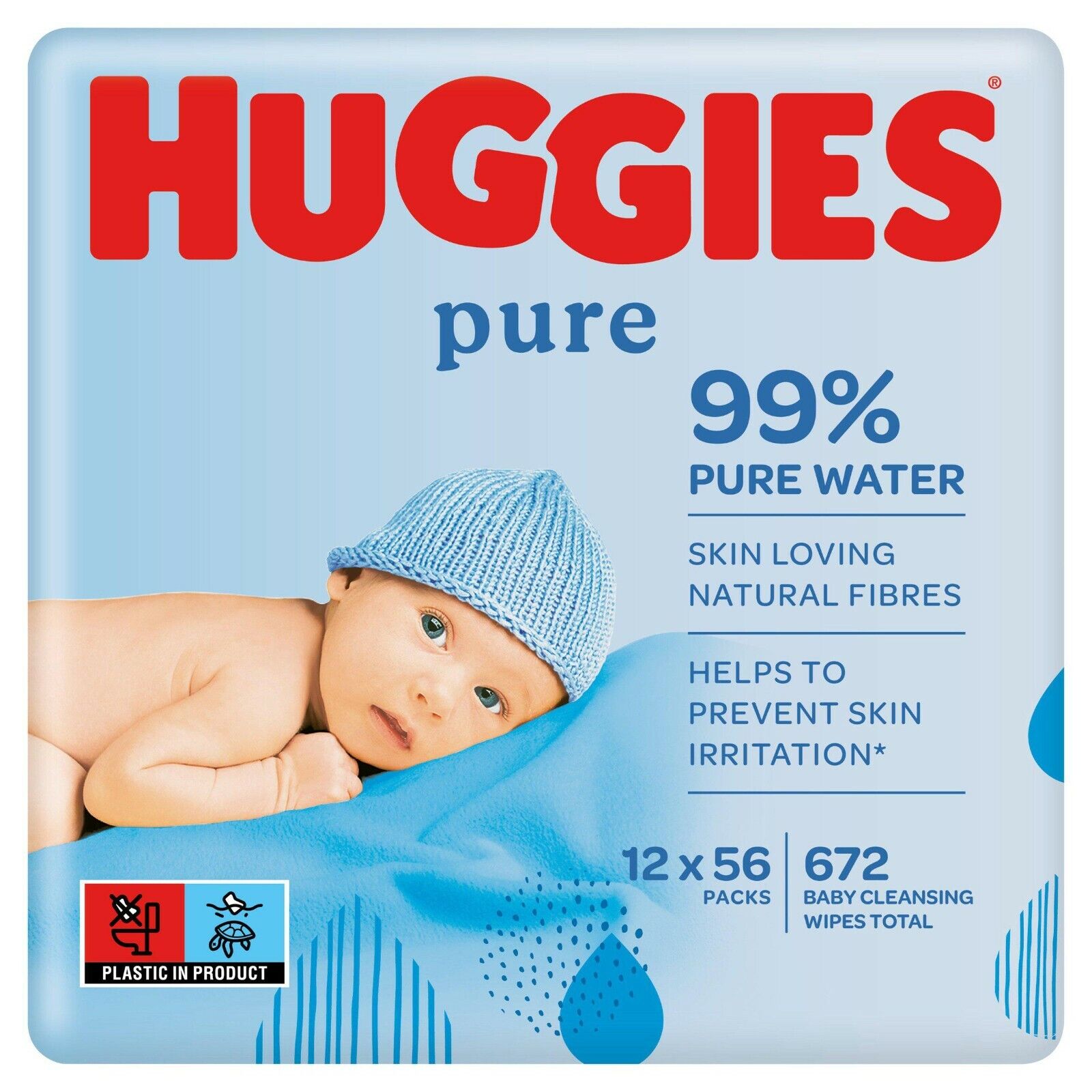 huggies 99 watet chusteczki nawilzane