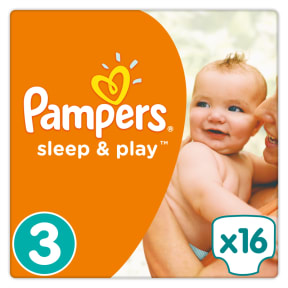 pampers sleep&play pieluchy rozmiar 3 midi 4-9kg 58 sztuk