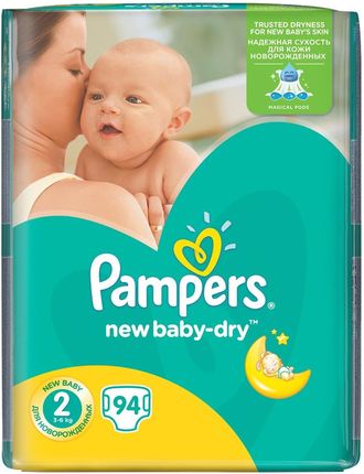 pampers pieluszki 2 new baby dry mini 3-6kg