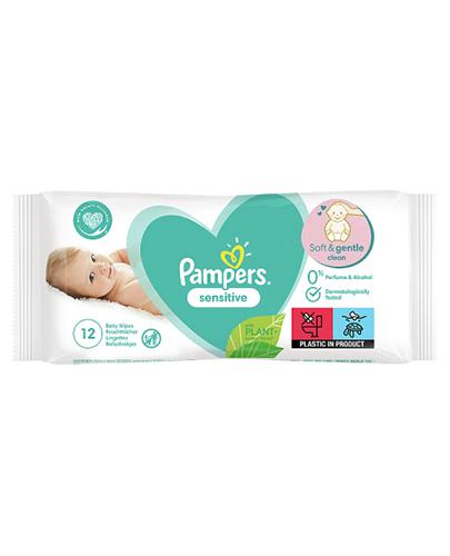 pampers sensitive chusteczki nawilżane 12szt