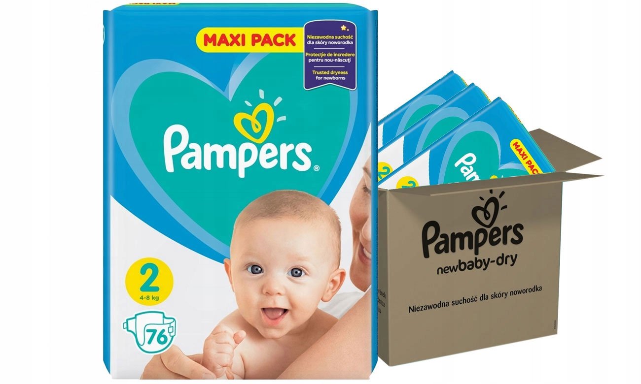 pampers pieluszki new baby 2 mini 228