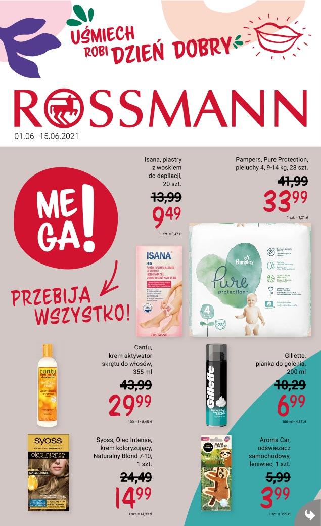 promocje w rossman pamper