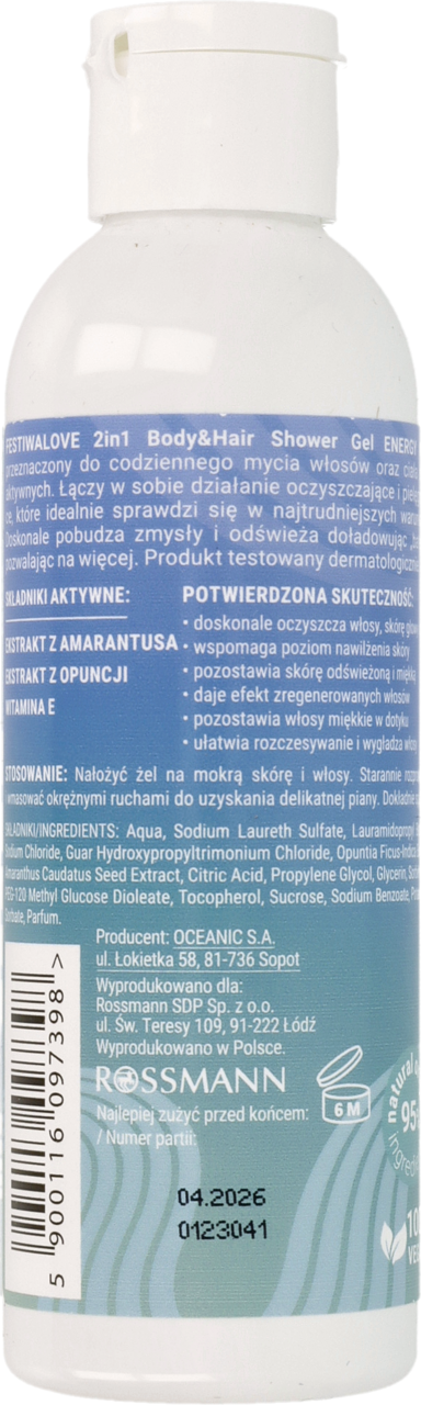 fa 2 w 1 żel i szampon rossmann