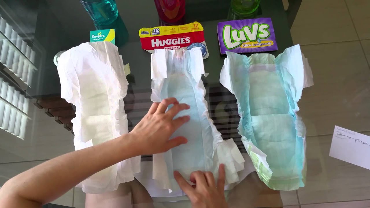 are luvs cheaper than huggies