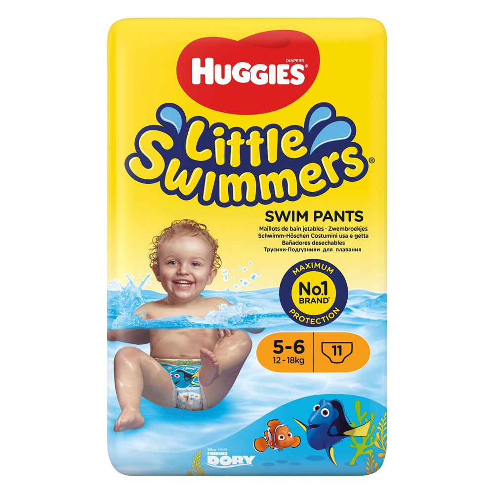 huggies little swimmers medium 12-18kg majteczki 11szt