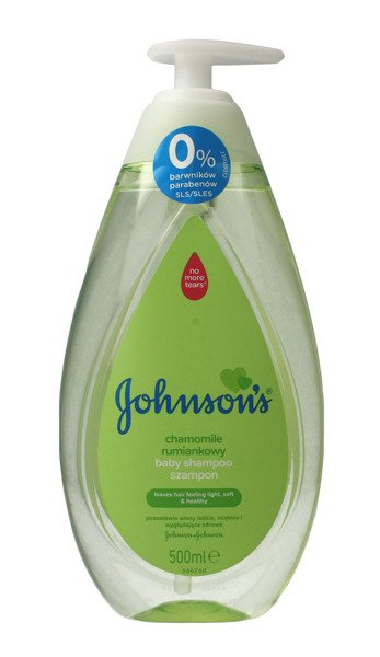 johnson&johnson baby szampon do włosów dla dzieci rumiankowy sklad