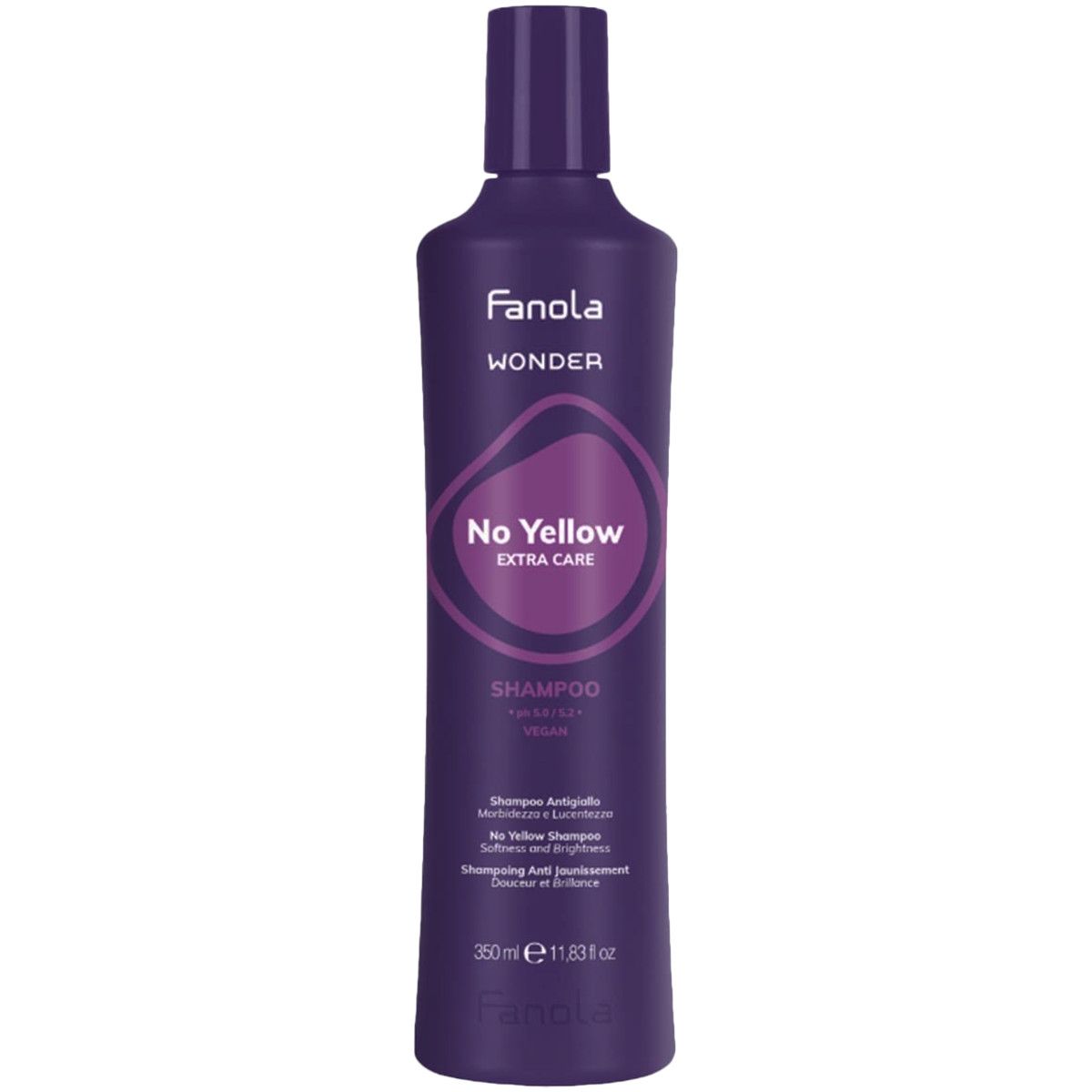 fanola no yellow shampoo w szampon do włosów blond 350ml