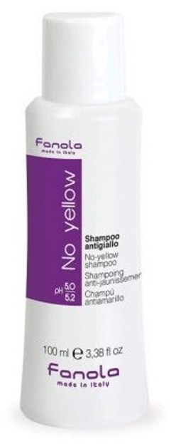 fanola no yellow szampon na naturalnych włosach