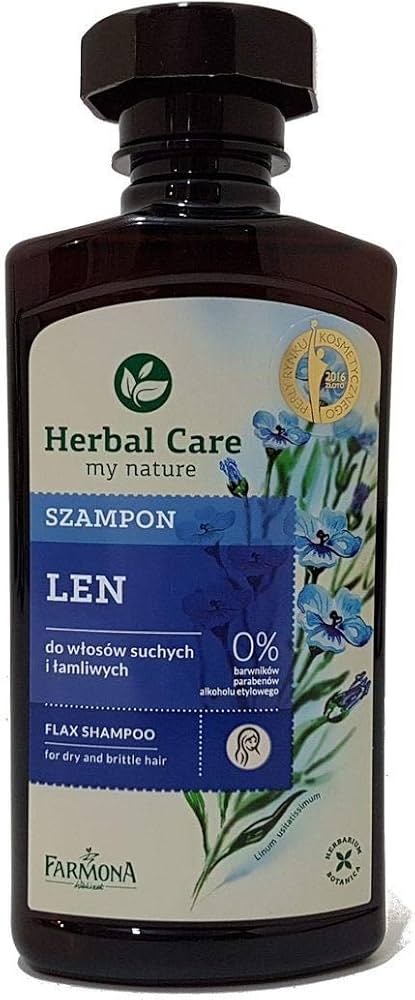 farmona herbal care odżywka do włosów suchych i łamliwych len