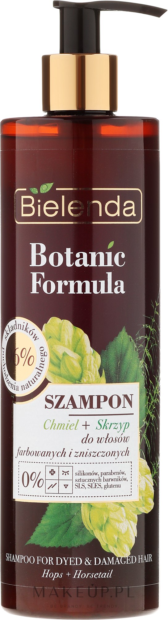 bielenda botanic formula szampon do włosów farbowanych