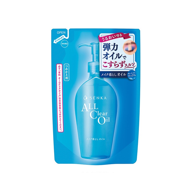 Shiseido Senka „All Clear Oil” uzupełnienie olejku do demakijażu 180ml