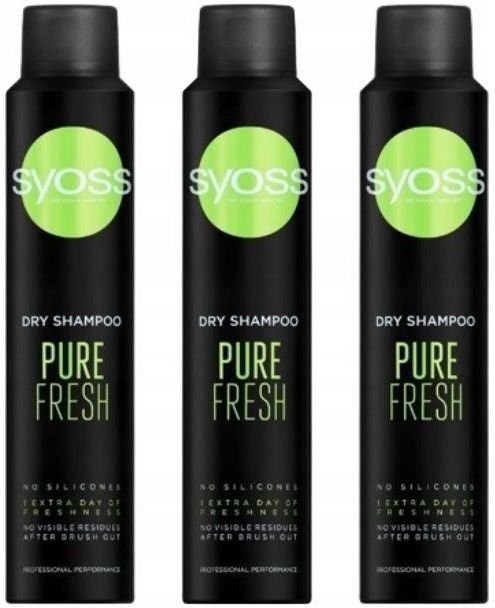 syoss pure fresh suchy szampon opinie