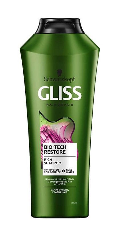 gliss kur biotech restore szampon 400 ml