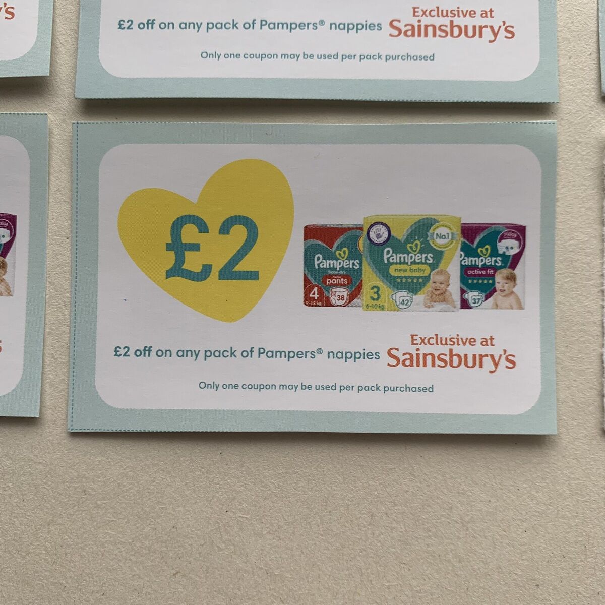 pampers vouchers