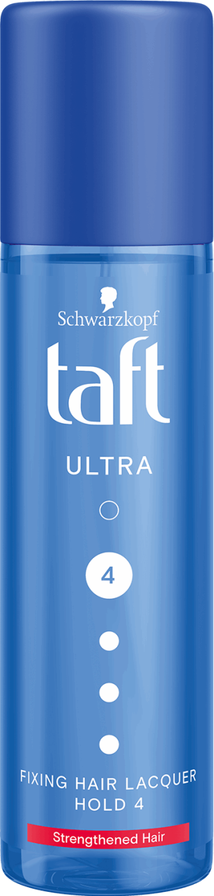 taft ultra supermocny modelujący lakier do włosów