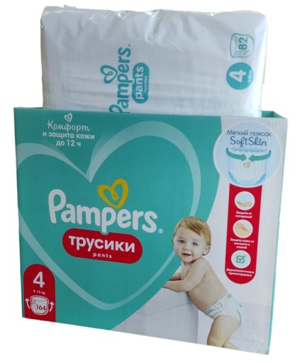 pampers pants 4 164szt