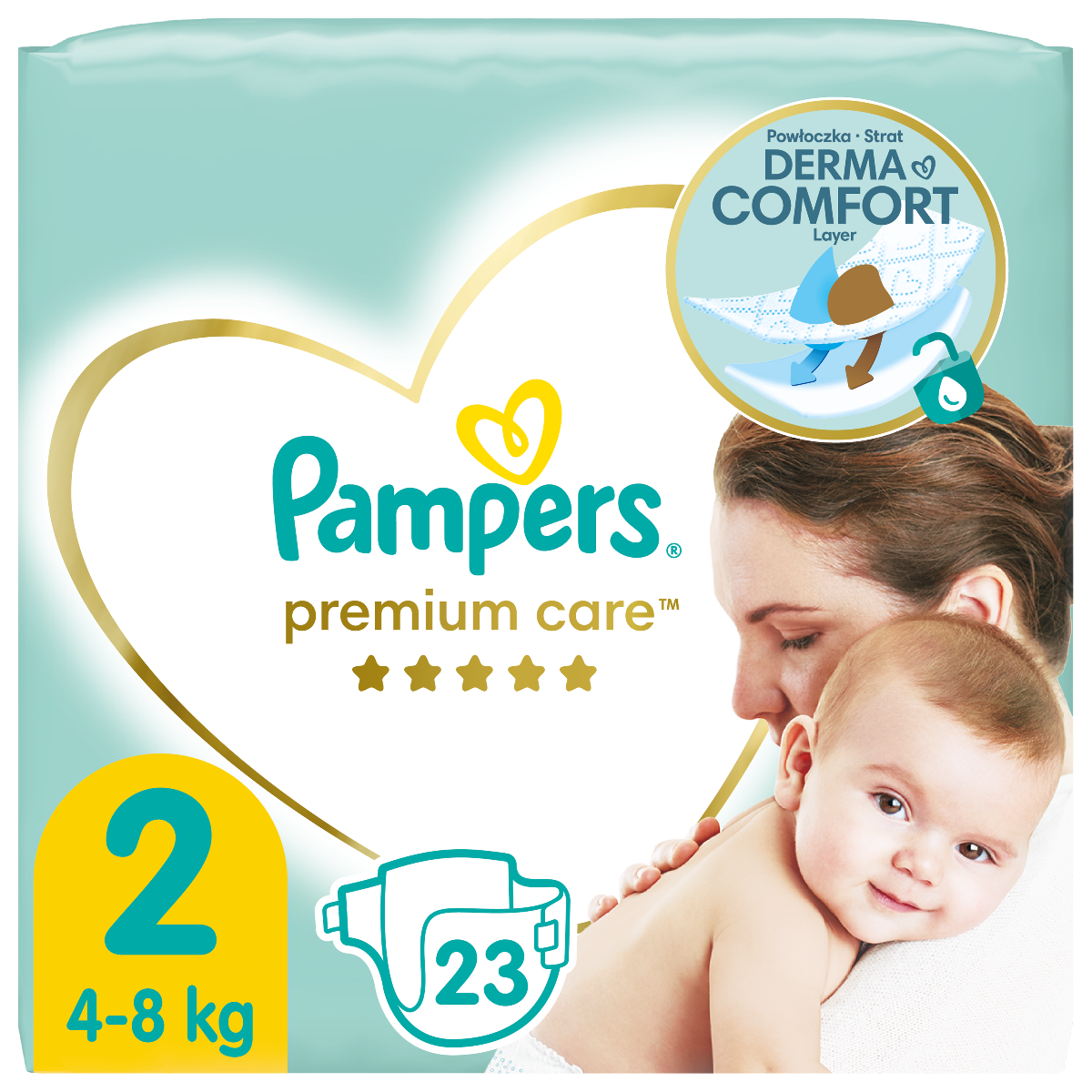 pampers premium care zmienia kolor