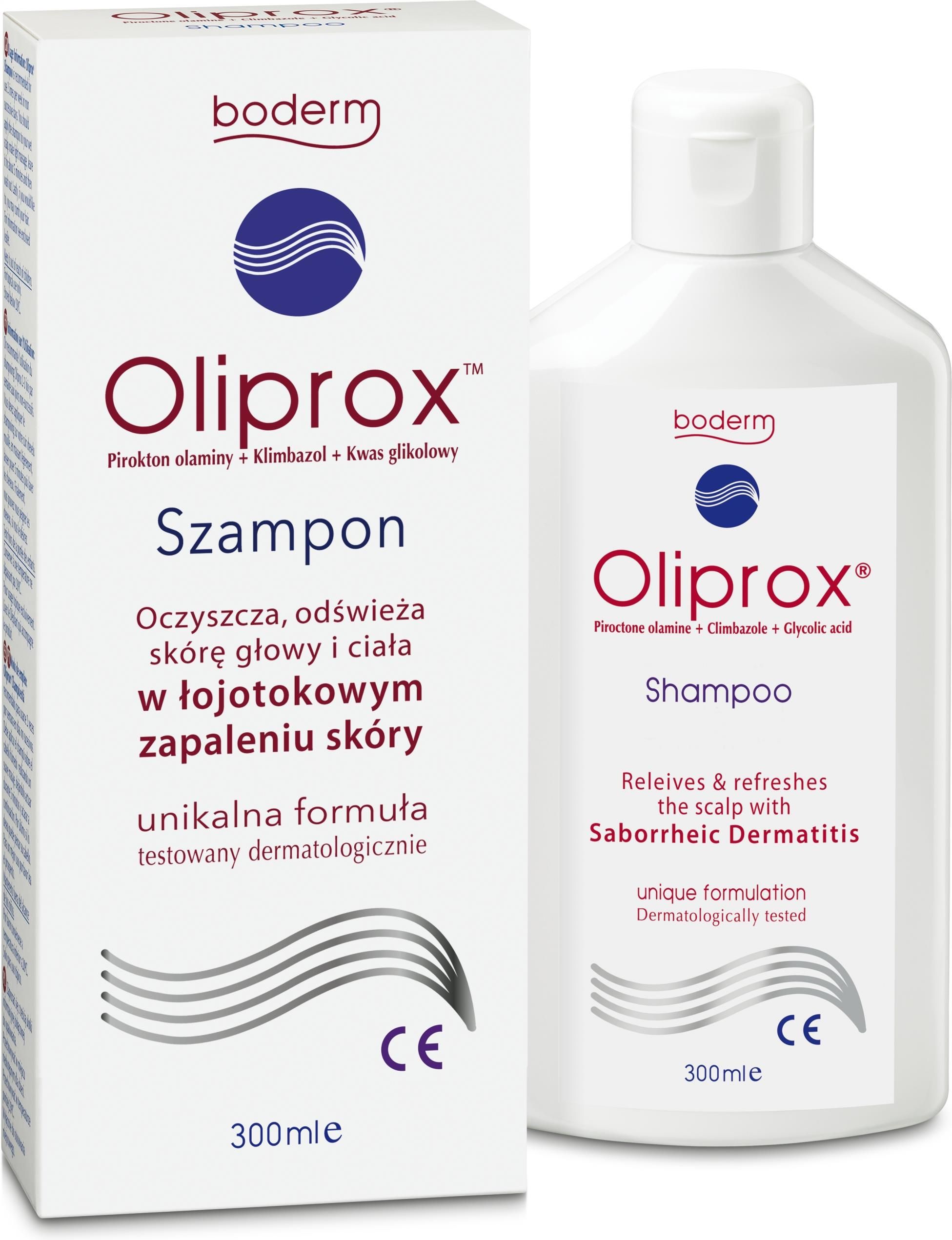 oliprox szampon oczyszczający w łojotokowym rosman