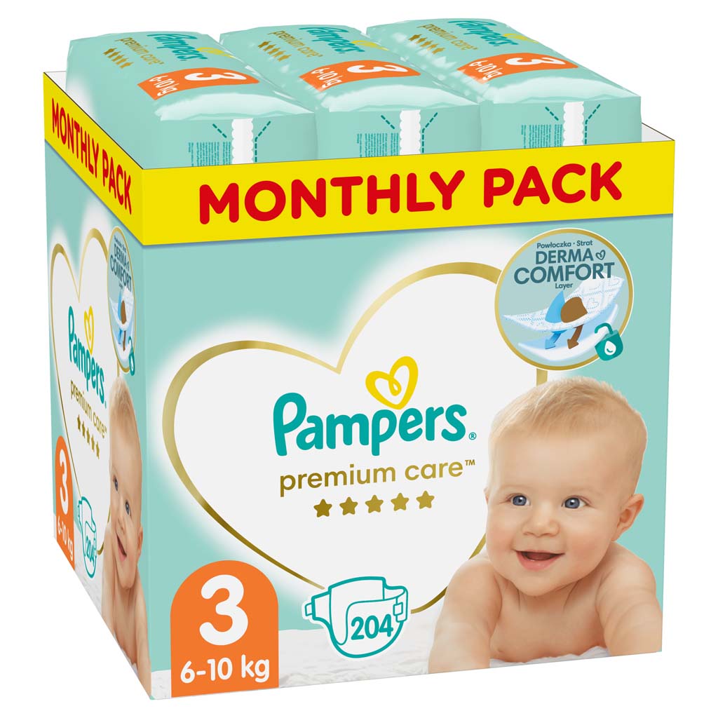 feedo pampers premium care 3