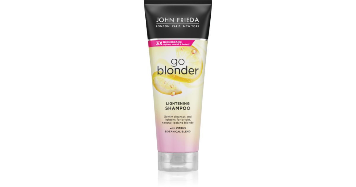 szampon dla blondynek go blonde john frieda