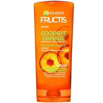 odżywka do włosów garnier fructis pomarańczowa