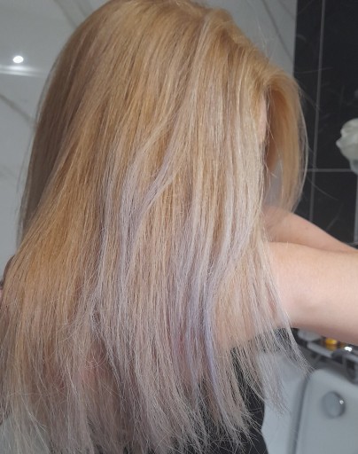 fioletowy szampon efekty profis ice blond