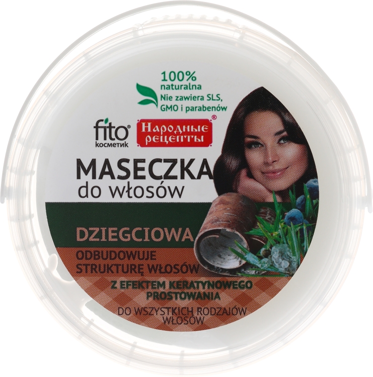 fitokosmetik regenerująca owsiana maska do włosów zniszczonych