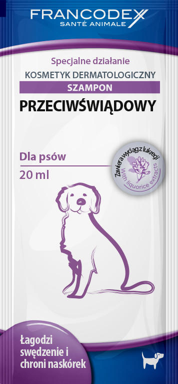 francodex szampon na świąd dla psa