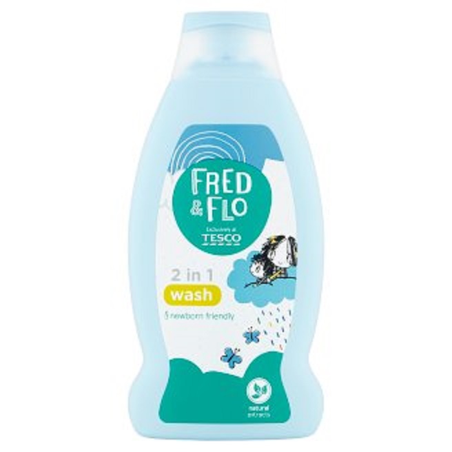 fred & flo szampon do włosów i ciała 500 ml