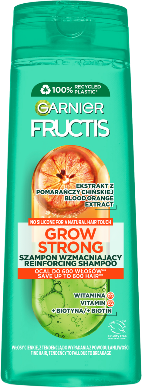 fructis grow strong szampon wzmacniający do włosów osłabionych