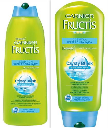 fructis szampon na twarda wode