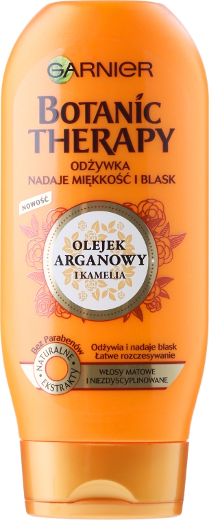 garnier botanic theraphy odzywka do włosów olejek arganowy i kamelia