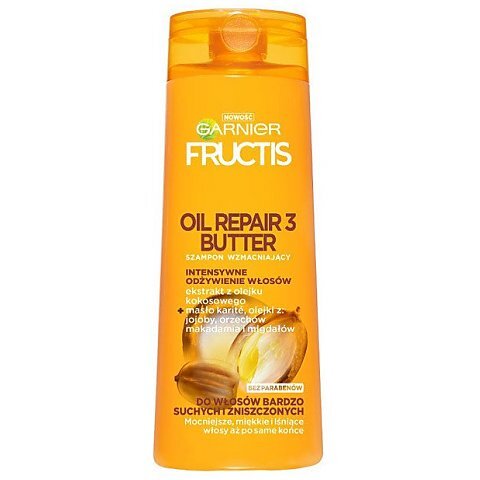 garnier fructis oil repair 3 butter szampon wzmacniający 400ml