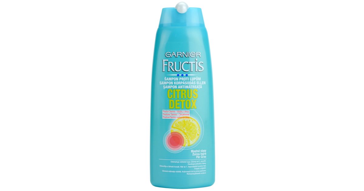 garnier fructis szampon przeciwłupieżowy citrus detox