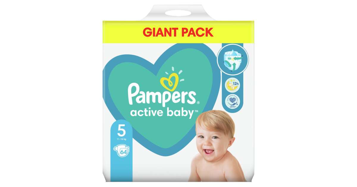 giant pack pampers 5