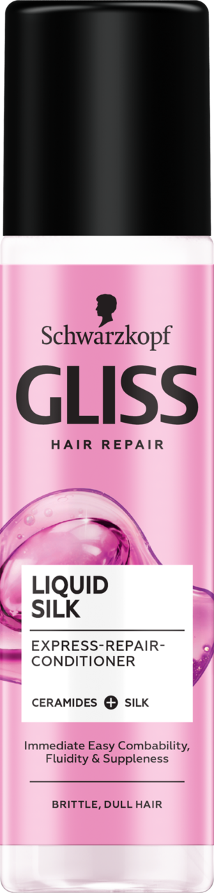 gliss kur liquid silk odżywka do włosów matowych i łamliwych