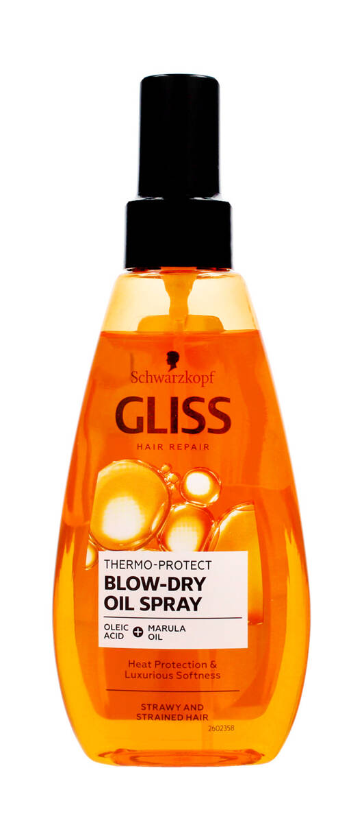 gliss kur thermo-protect termoochronny olejek do włosów 150 ml