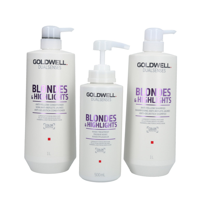 goldwell 500ml szampon i odżywka