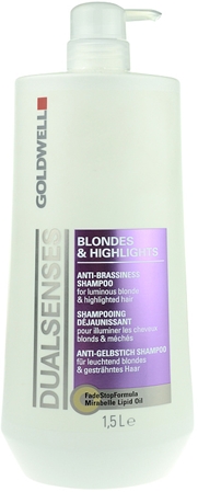 goldwell dualsenses blondes & highlights szampon do włosów po balejażu