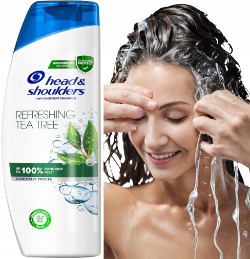 head & shoulders refreshing tea tree szampon przeciwłupieżowy