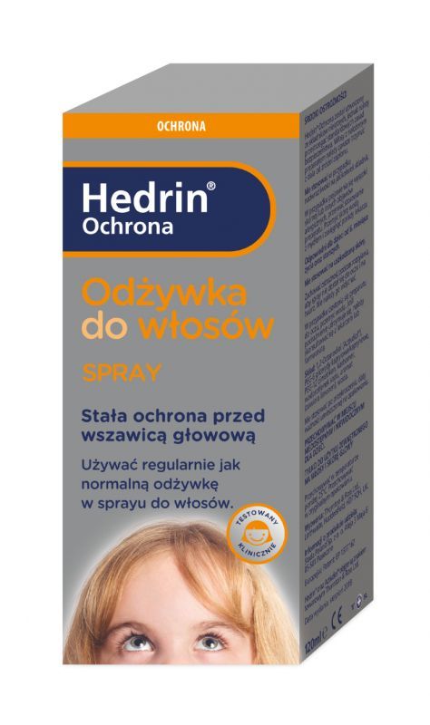 hedrin ochrona odżywka do włosów przeciw wszawicy