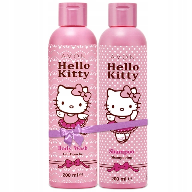 hello kitty zestaw avon szampon i odżywka