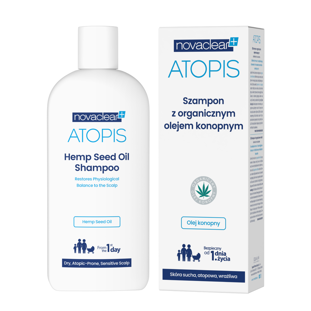 hemp seed oil shampoo szampon z organicznym olejem konopnym