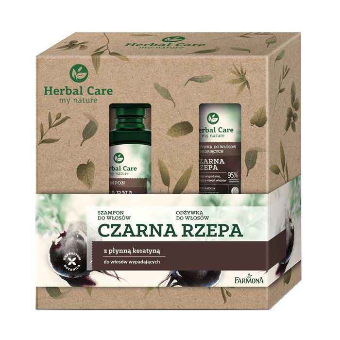 herbal care szampon czarna rzepa składniki